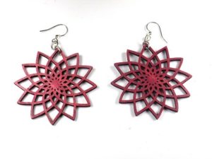 GTJ Star Flower Earrings