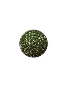 Snap Charming Crystal Lime Green