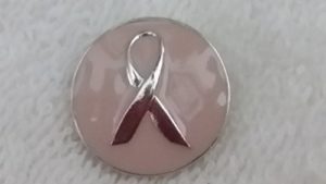 Snap Charming Silver Ribbon