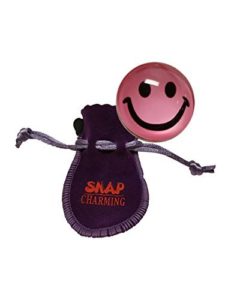 Snap Charming Pink Smiley