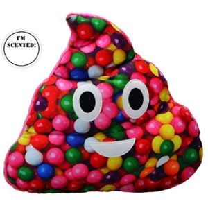 Emoji Gumball Scented Poop Pillow