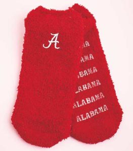 Super-Soft Collegiate Slipper Socks