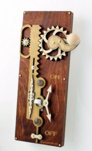 GTJ Rack Pinion Brown Wood