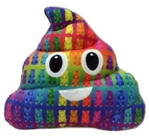 scented poop pillow