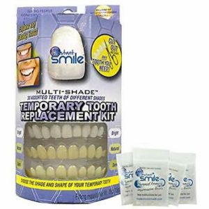 Billy Bob Replacement Thermal Adhesive Fitting Beads for Fake Teeth Package of 2