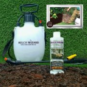 Mulch Wizard Colorant Color Dye Complete Kit with Spray Pump Renewal Maintenance