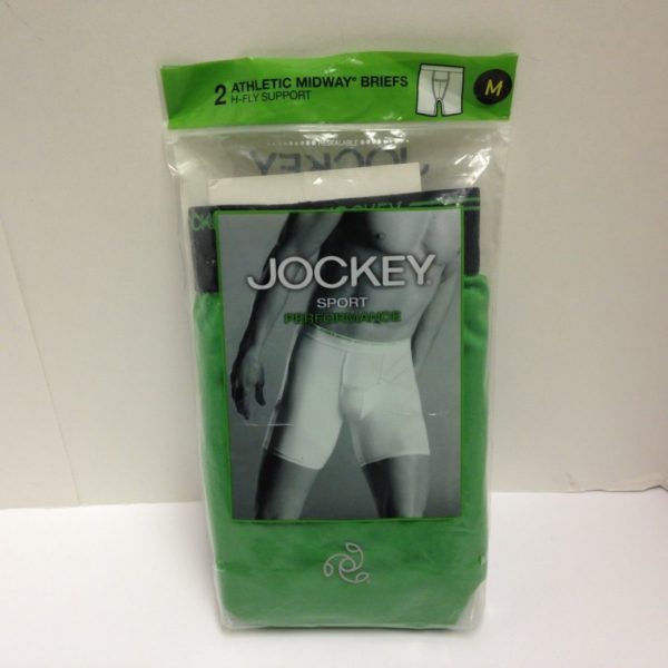 1 Men's Jockey Athletic Midway Boxer Brief Underwear, Medium (32